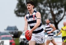 Cards get laid on the table