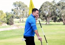 Great day for golf at Garfield