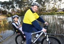 Sparks fly on bike trails