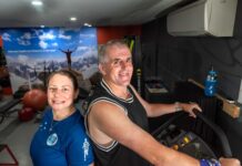 Ultra runner hits rare air