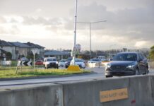 Recycled materials at intersection works; lane closure to begin August