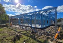 Garfield North Community Centre takes shape
