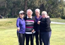 Andrews lights up the course at Lang Lang