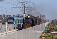 Age of Steam stops at Pakenham Station