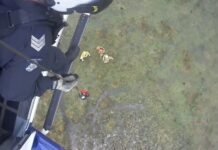 Man winched to safety in Tonimbuk