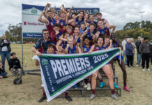 Invincible Lions hoist cup