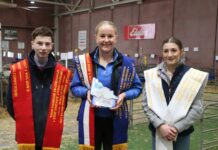 Cheerleader turns shepherd