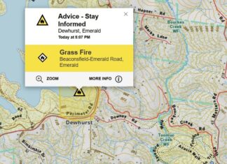 Responders tackling grassfire at Cardinia Reservoir