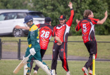 Bulls charge to first win