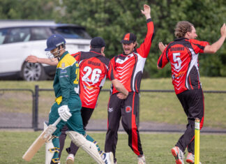 Bulls charge to first win