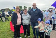 Locals step up for MND