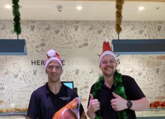 Christmas meats sorted at Heritage Springs
