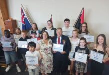 Kooweerup honours locals on Australia Day
