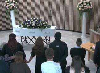 Tributes flow for adopted son lost in