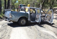 Emergency crews tackle “suspicious” car fire