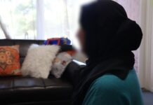 Lonely fight with violence