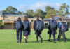 How is school-based crime comparable across Casey, Greater Dandenong and Cardinia?